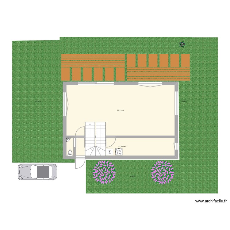 projet. Plan de 0 pièce et 0 m2