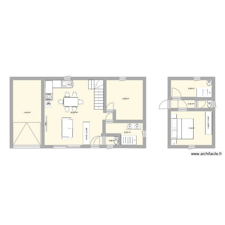 bouvine. Plan de 0 pièce et 0 m2