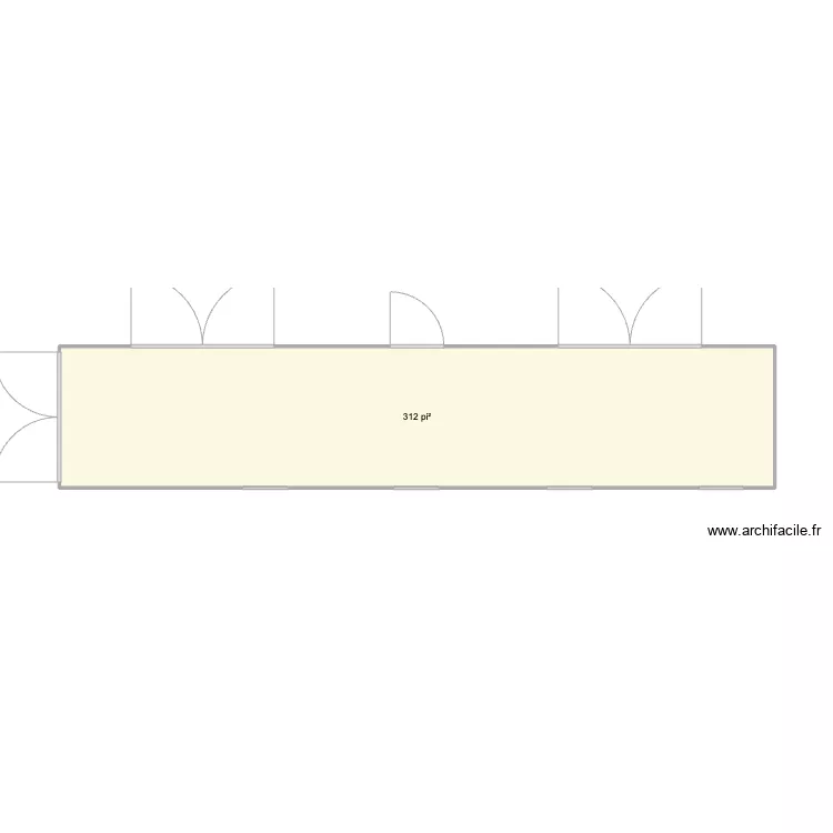 Conteneur Technique. Plan de 
