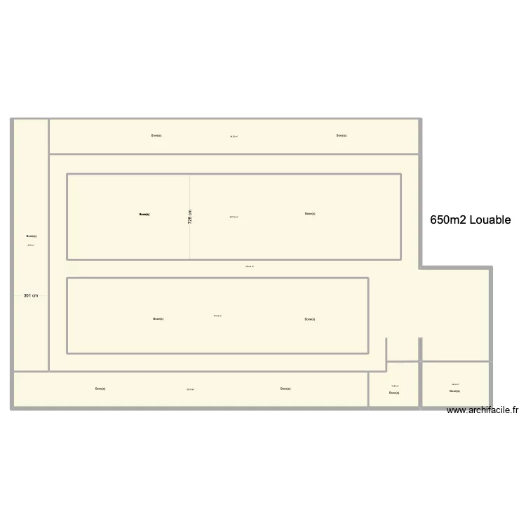 Plan self res-de-chauss&eacute;e. Plan de 