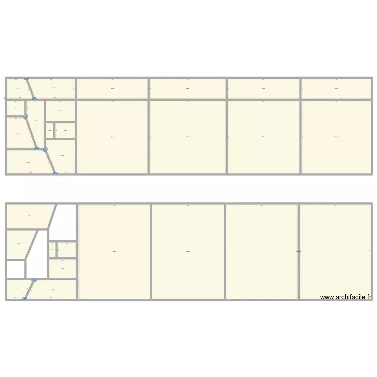 Villa. Plan de 28 Pièces et 2811 m² Villa. Plan de 28 Pièces et 2811 m²