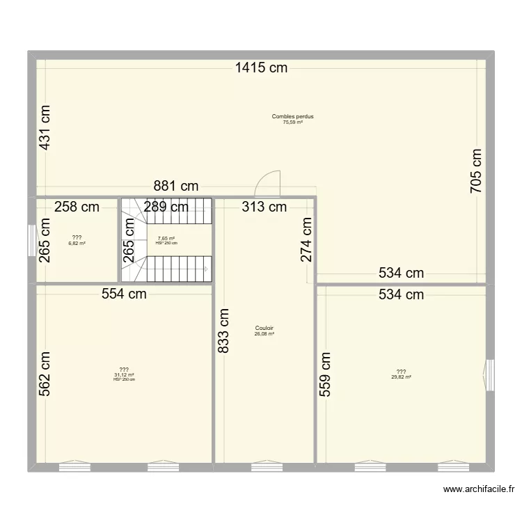 BLANCHARD ETA. Plan de 