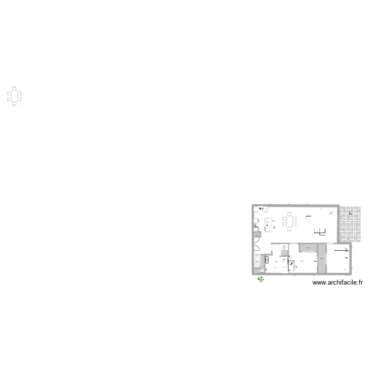 Retraite chalet à vendre. Plan de 11 et 152 m² Retraite chalet à vendre. Plan de 11 et 152 m²