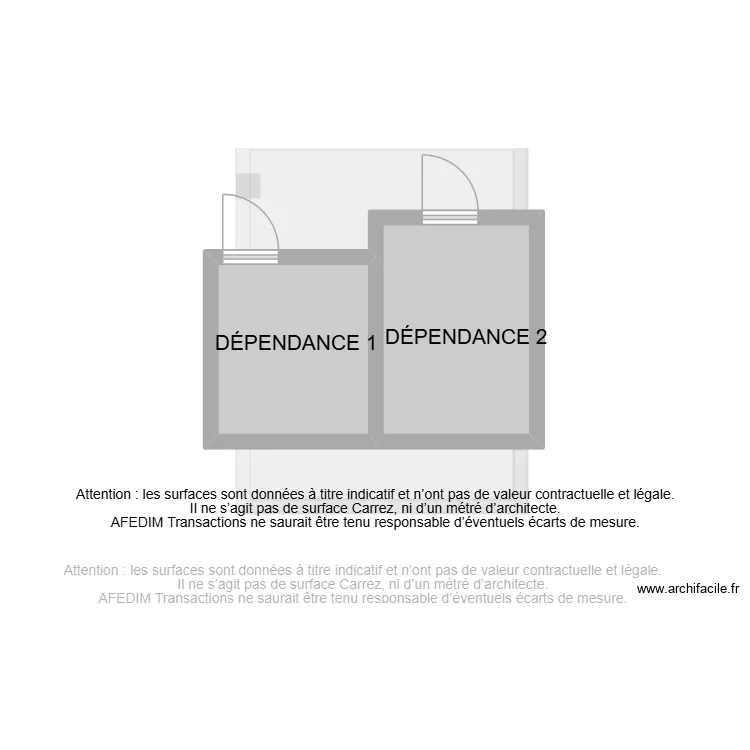 BI 35187. Plan de 40  et 396 m²