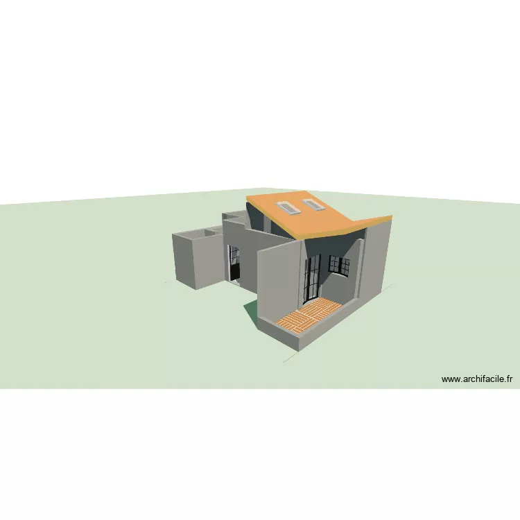 App 101 DP futur toiture. Plan de 3 Pièces et 34 m² App 101 DP futur toiture. Plan de 3 Pièces et 34 m²