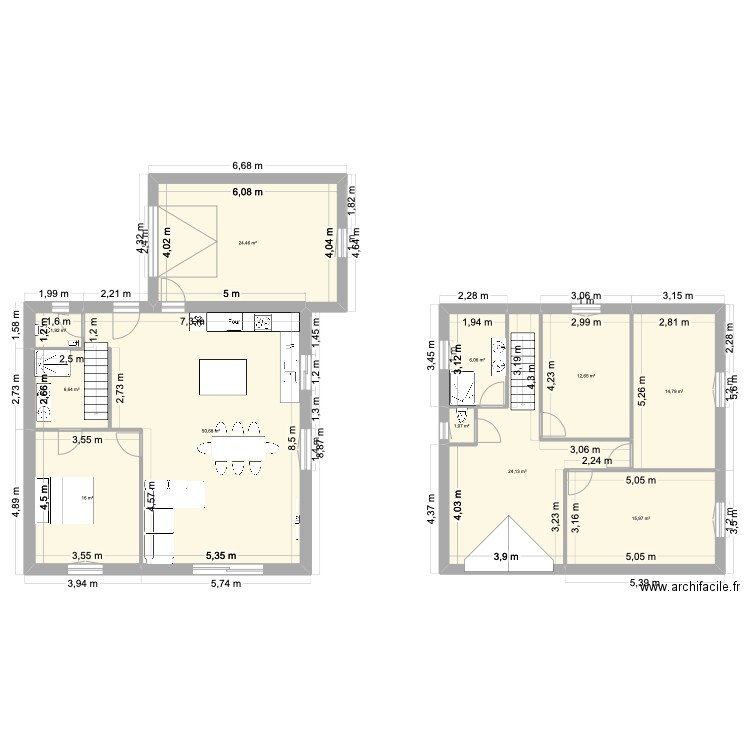 MEOLANS REVEL. Plan de 11 pièces et 174 m2