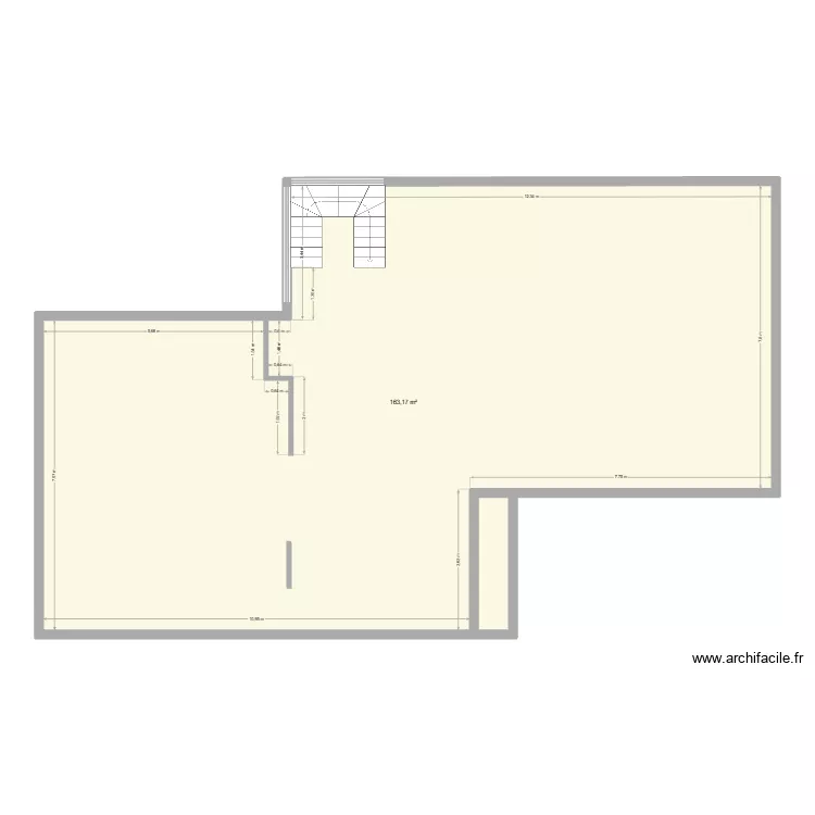 Leroux Barth base murs porteurs. Plan de 2 et 166 m² Leroux Barth base murs porteurs. Plan de 2 et 166 m²
