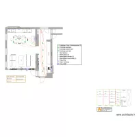 PLAN SALON _ GRANDE ARMEE - MENUISERIE