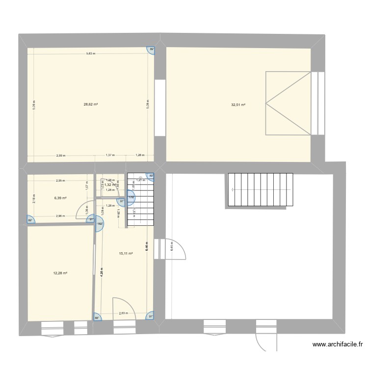 M&egrave;lanie. Plan de 0 pièce et 0 m2