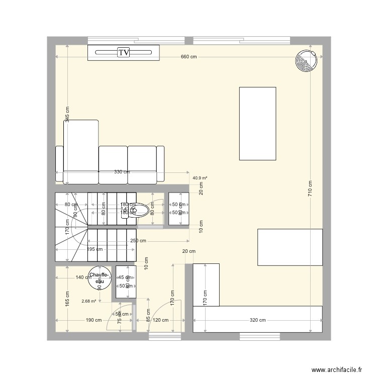 new house small 2. Plan de 8 pièces et 89 m2