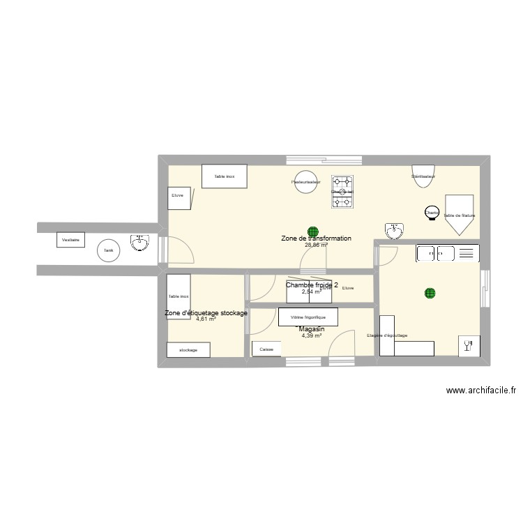 LABORATOIRE. Plan de 0 pièce et 0 m2