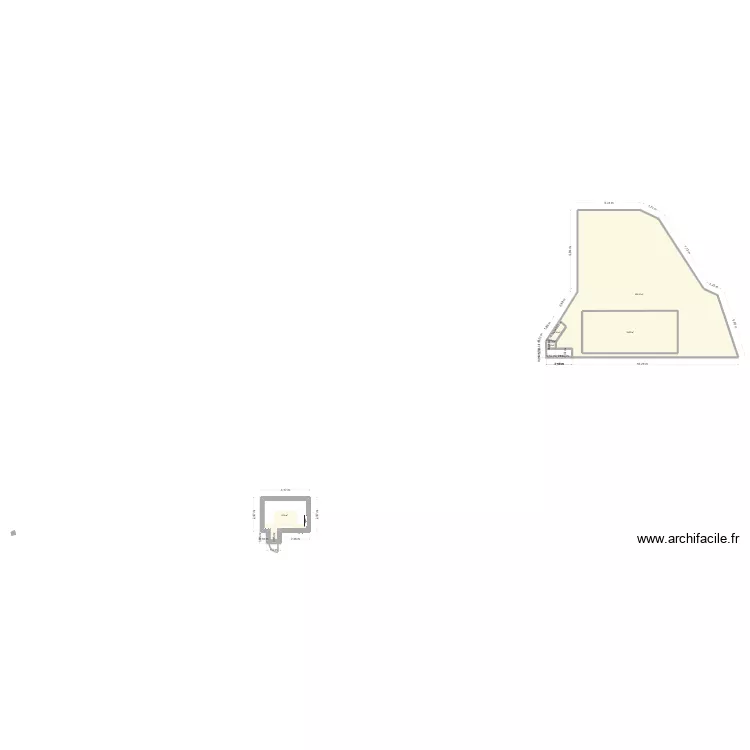 T2 Marseille 9&egrave;me V3. Plan de 