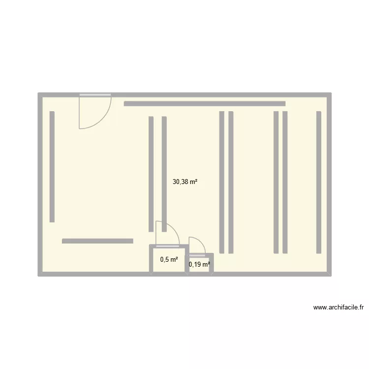 MG PROXI. Plan de 3 Pièces et 31 m² MG PROXI. Plan de 3 Pièces et 31 m²