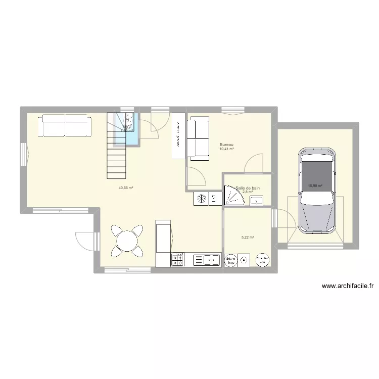 Maison BERNI 4. Plan de 