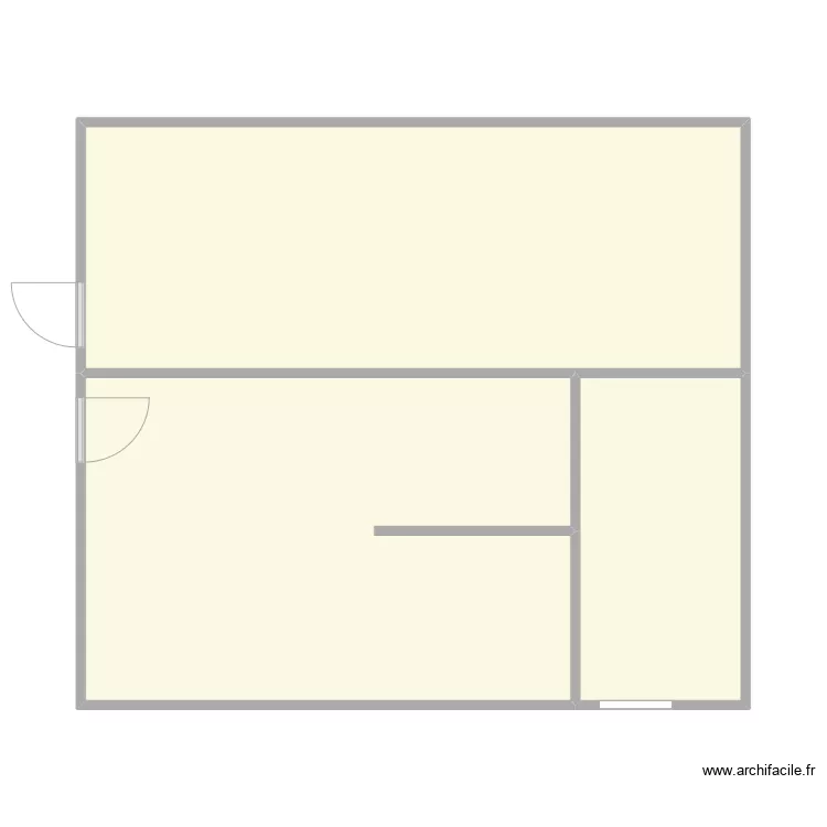 plan buitenberging kapel. Plan de 