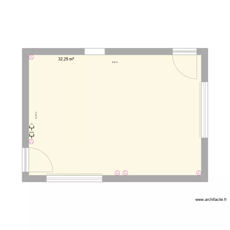 La p&eacute;pite Margut 2e version. Plan de 