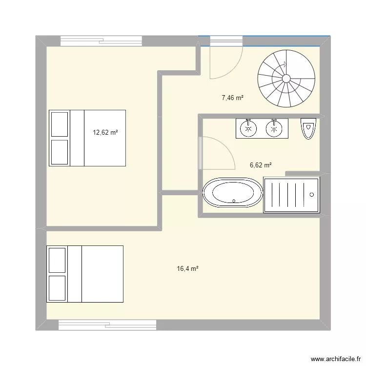 RDC RENO N&deg;13. Plan de 