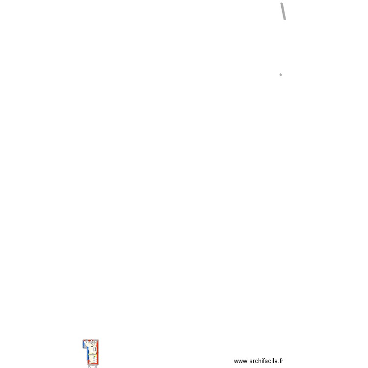 VRIGNAUG CORALIE 2. Plan de 3 pièces et 22 m2
