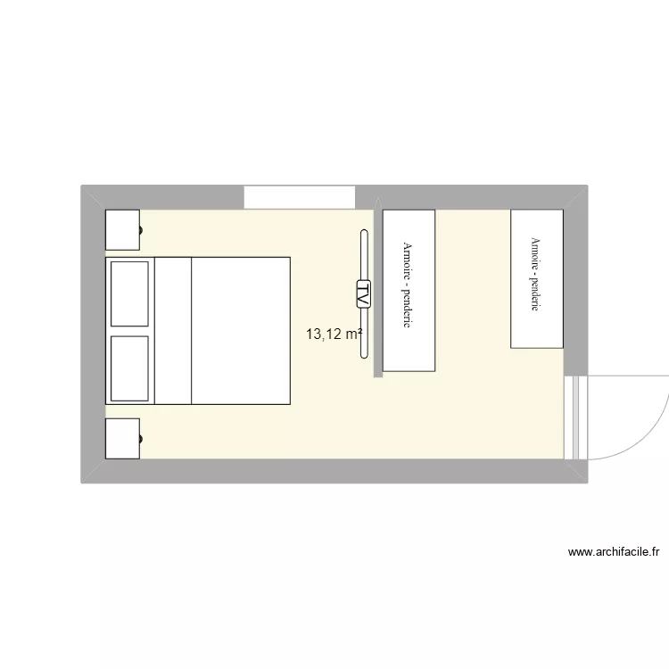 chambre 67 BRSL. Plan de chambre 67 BRSL. Plan de