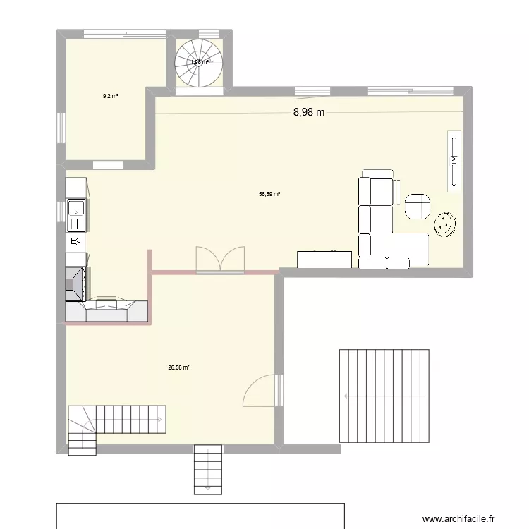 Saint-Laurent-Du-Var CONTU Villa 21. Plan de 