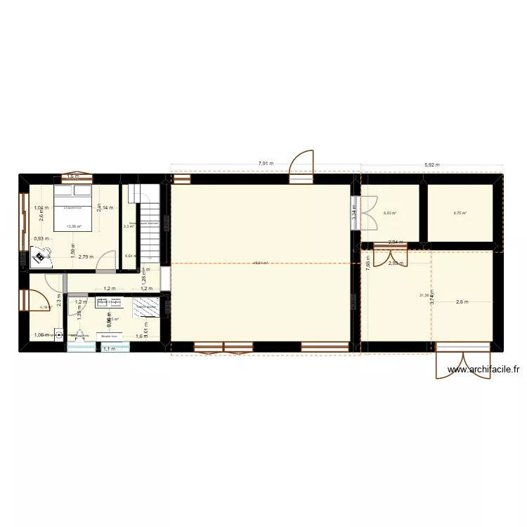 plan facade plaigne 2. Plan de 