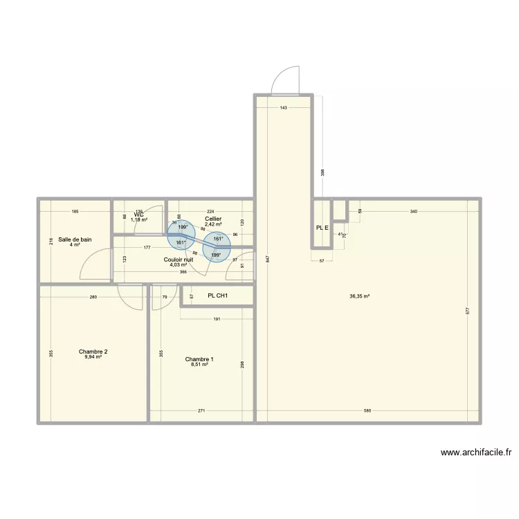 Appart Stephlor Projet. Plan de 