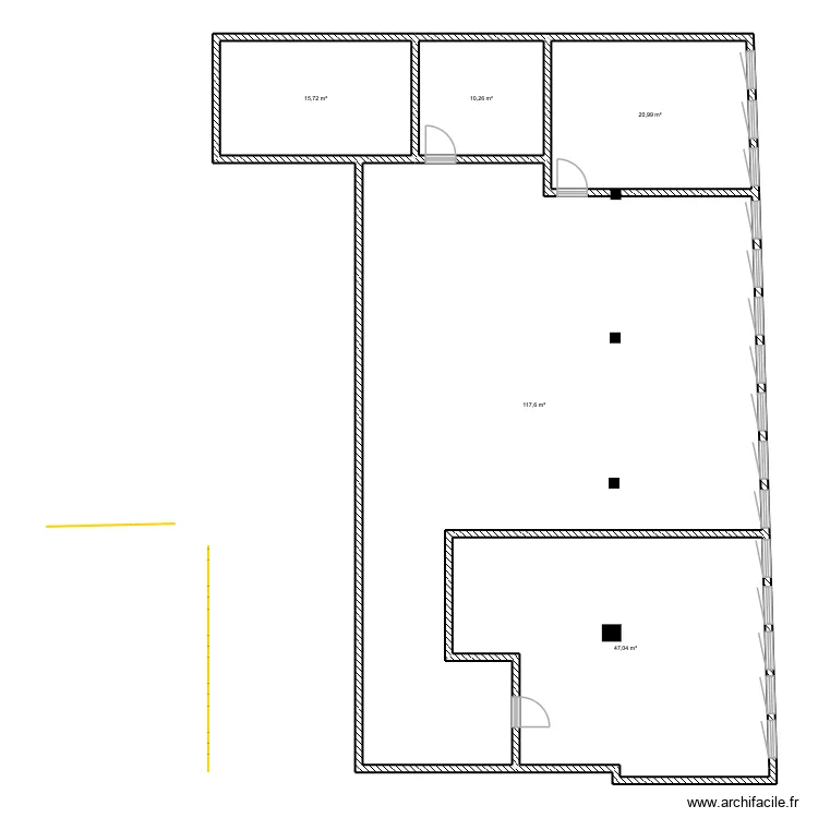 ETRAZ COMMUN 1. Plan de 5 Pièces et 212 m² ETRAZ COMMUN 1. Plan de 5 Pièces et 212 m²