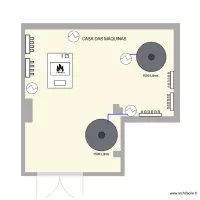 LAR Casa das m&aacute;quinas com 2 termoacumuladores