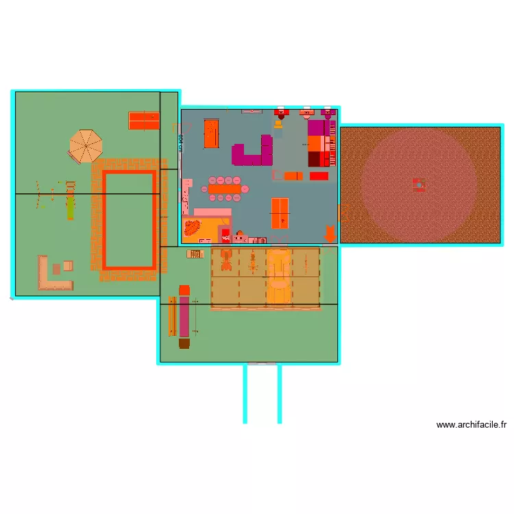 Maison de Layvin. Plan de 