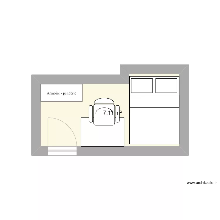 Roses Marines C2 Pte Chambre . Plan de 