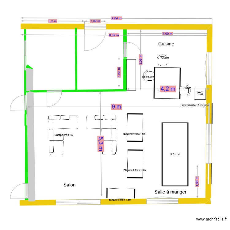 EBE. Plan de 0 pièce et 0 m2
