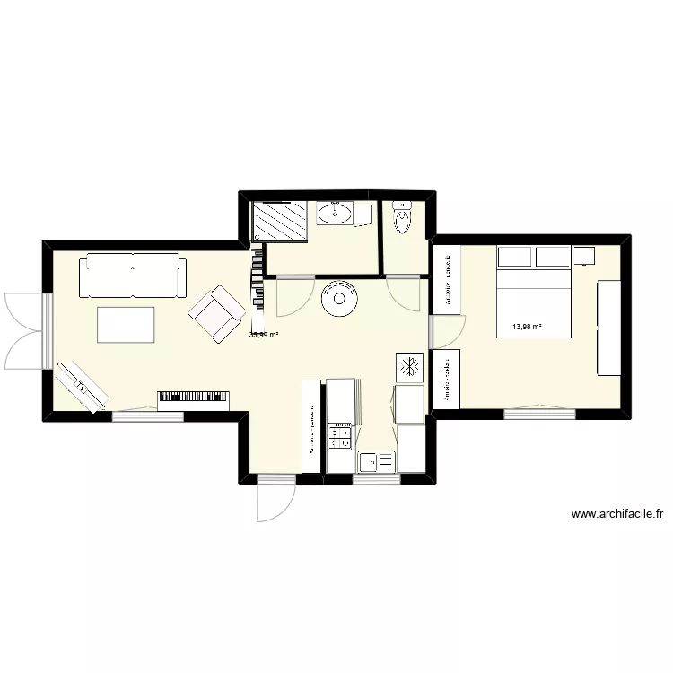 maison des bois. Plan de maison des bois. Plan de