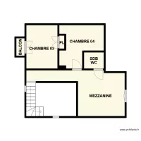PLAN ETAGE CLARENSAC