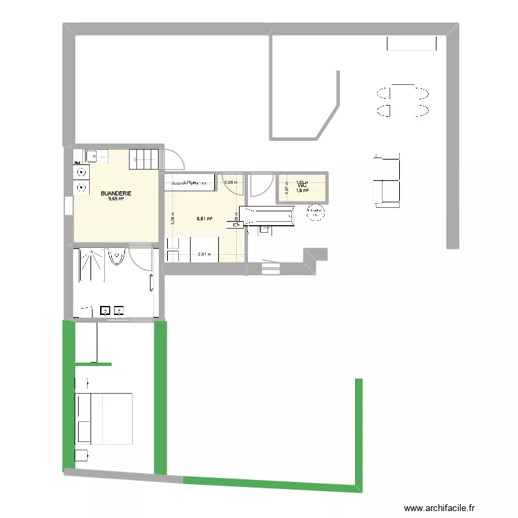 AMENAGEMENT MAISON extension2. Plan de 