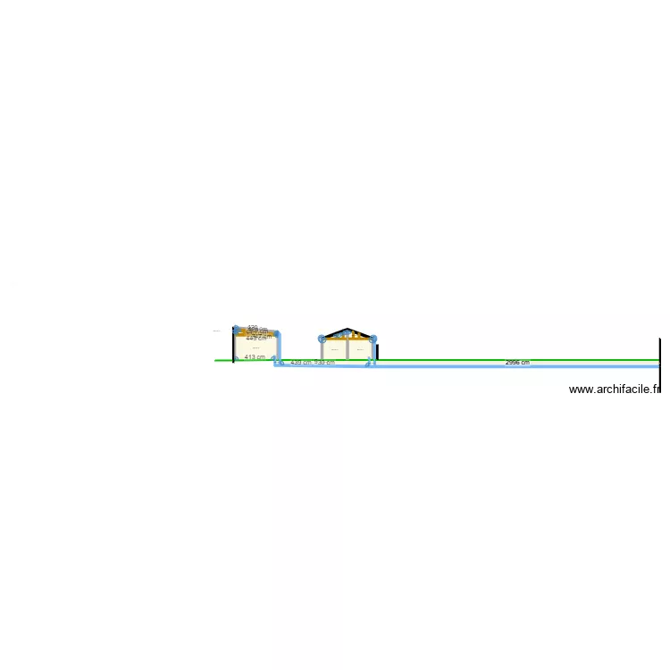 Plan de coupe. Plan de 