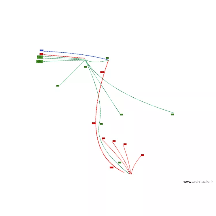 DIDELON FOURREAUX. Plan de 