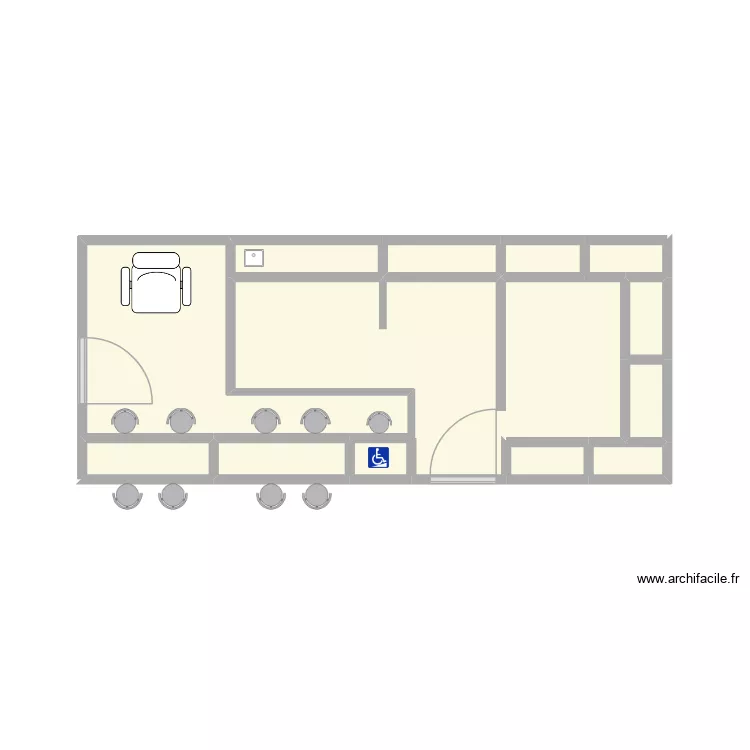 kiosque 2. Plan de 13 et 17 m² kiosque 2. Plan de 13 et 17 m²