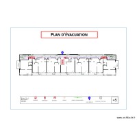 plan d'evacuation +5 mottet