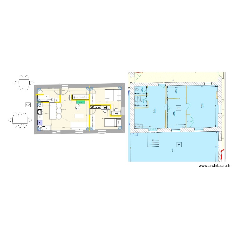 Chessy 4 final. Plan de 0 pièce et 0 m2