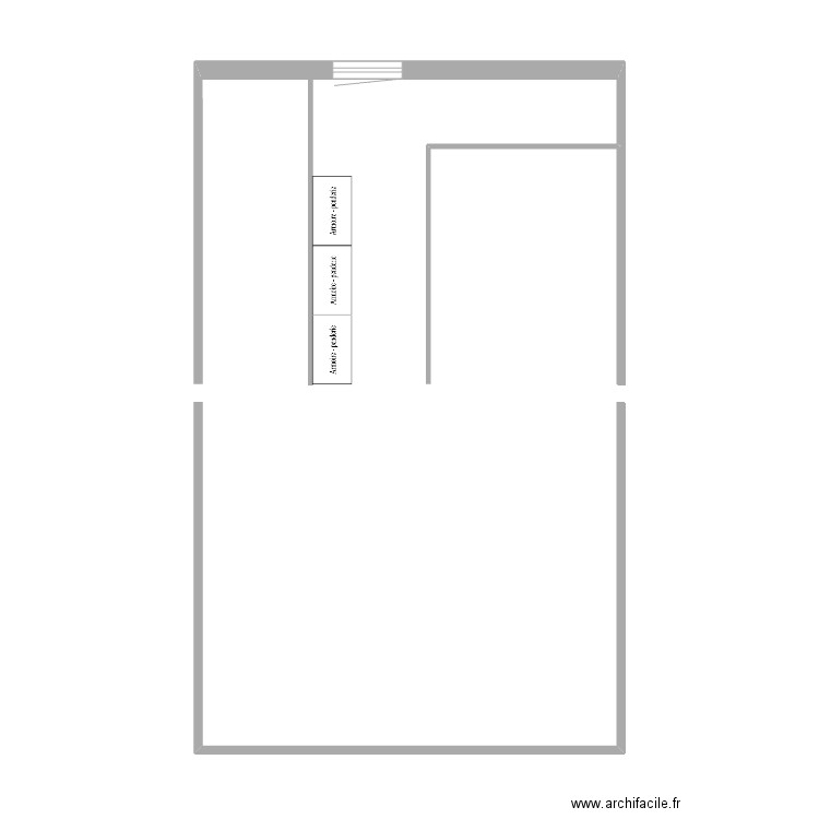 Plan étage. Plan de 0 pièce et 0 m2