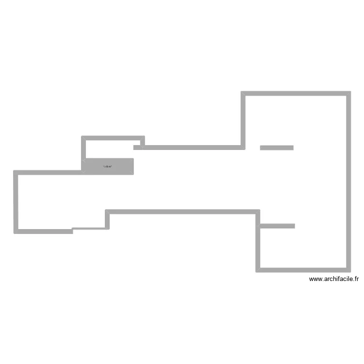 PLAN MAGASIN. Plan de 5 et 49 m² PLAN MAGASIN. Plan de 5 et 49 m²