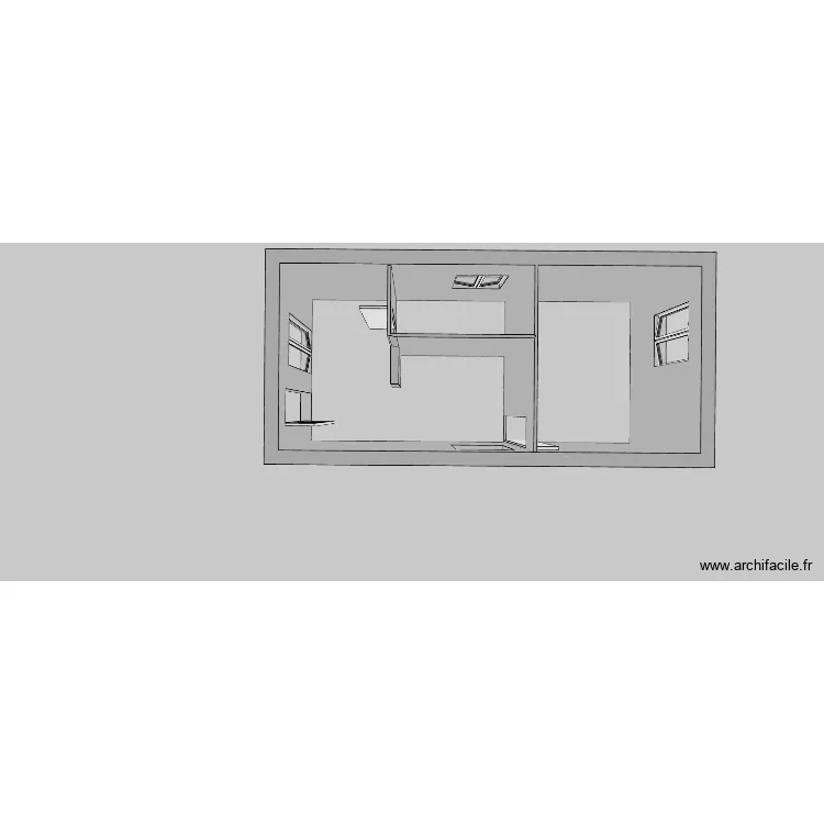 maison christian. Plan de 1 Pièce et 34 m² maison christian. Plan de 1 Pièce et 34 m²
