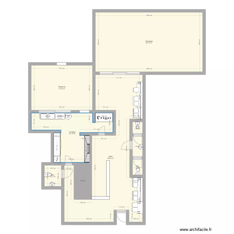 ERP LEZIGNAN. Plan de 