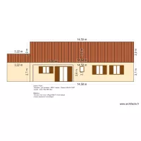 Plan fa&ccedil;ade (apr&egrave;s projet)