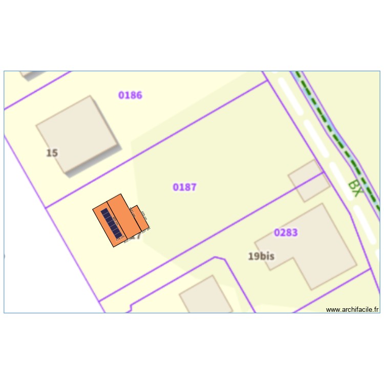 CADEL. Plan de 0 pièce et 0 m2