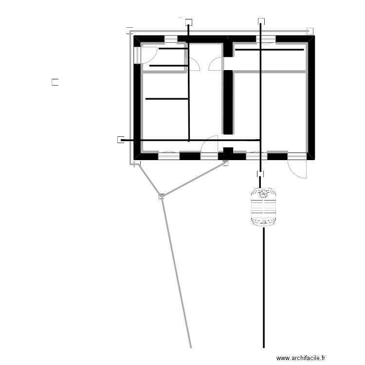 Evacuation bas 20082025. Plan de 0 pièce et 0 m2