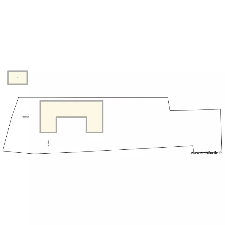 Masse2. Plan de 2 et 174 m² Masse2. Plan de 2 et 174 m²