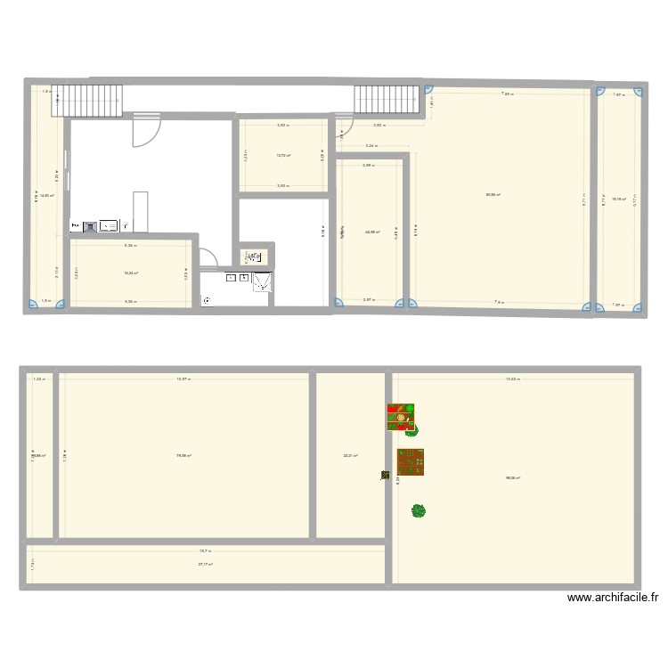 Montreuil. Plan de 0 pièce et 0 m2