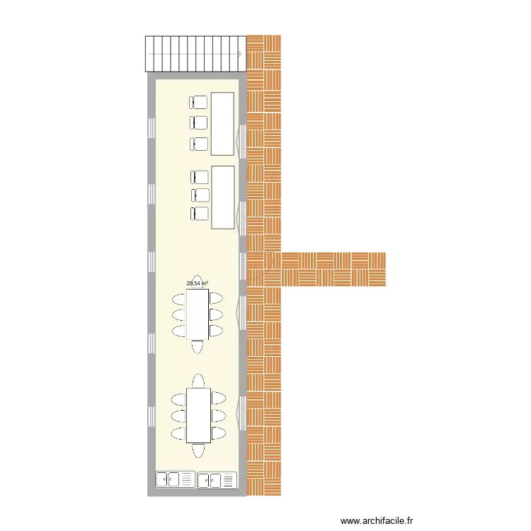 first floor. Plan de 1 et 29 m² first floor. Plan de 1 et 29 m²