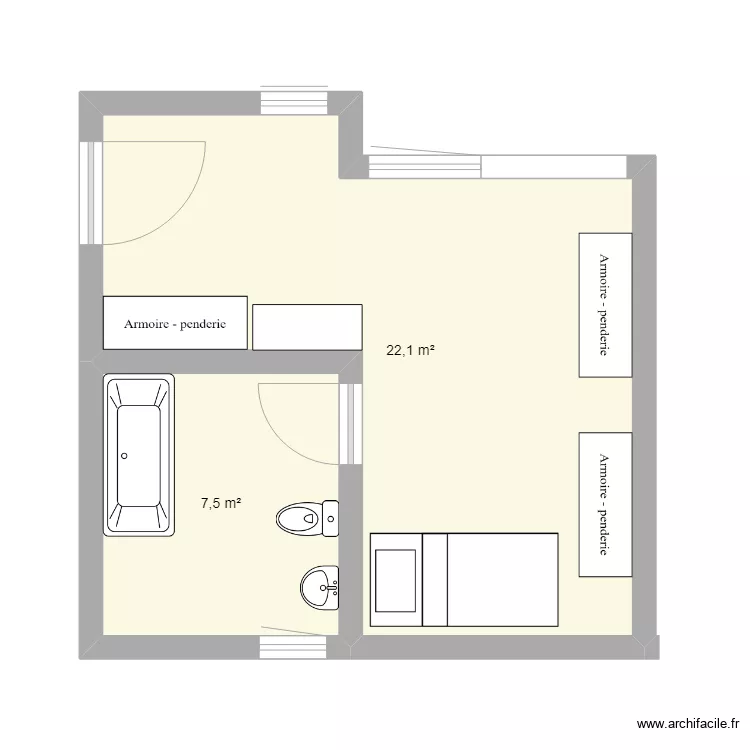 studio chantal nouveau projet. Plan de 0 pièce et 0 m2 studio chantal nouveau projet. Plan de 0 pièce et 0 m2